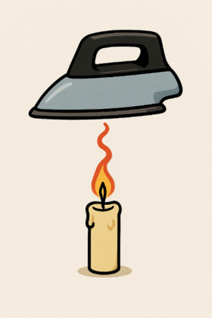 Kerze-Buegeleisen-r9rxira8da0gfljrog41p7hsz2t323wpk6d0fqbxjo Gesunder Menschenverstand: Wenn das Bauchgefühl uns in die Irre führt